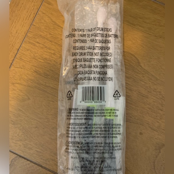 Musical Air Drums, New In Original Packaging, Ages 6 & up - Picture 5 of 8